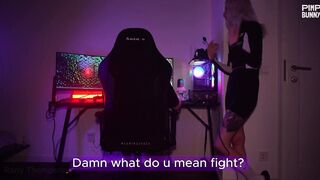 My Girlfriend Barges In Demanding Dick Mid Game OnlyFans