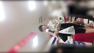 46 タイトスカートolさんはパステル色がお好き voyeur jp