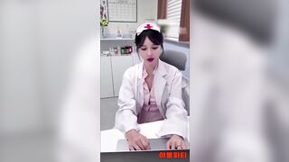 진료후엔 꼭 배꼽 맞춰주는 존예 간호사 korean porn vip